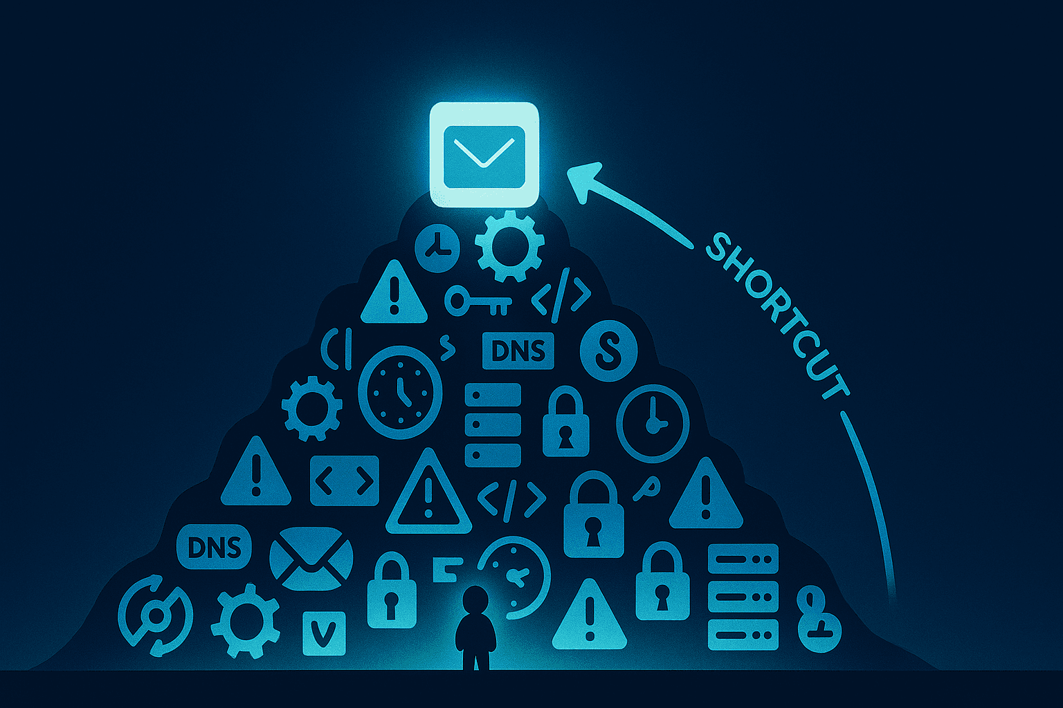 Cover Image for Why Cold Email Setup Is So Complicated (And How Important Emails Makes It Simple)